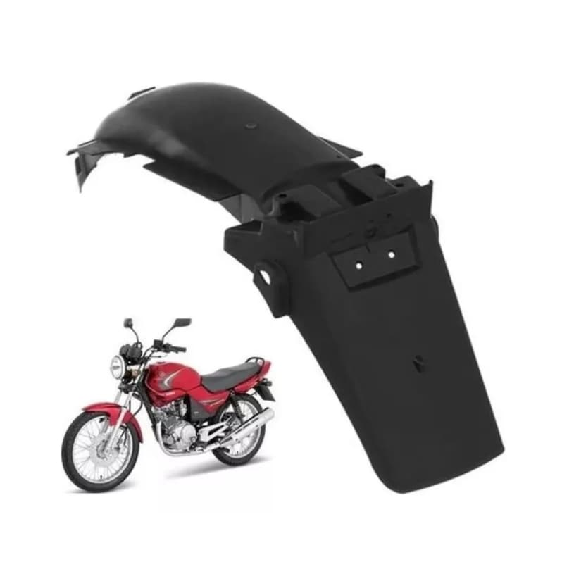 Paralama Traseiro Parabarro Suporte Placa Ybr 125 2000 A 08