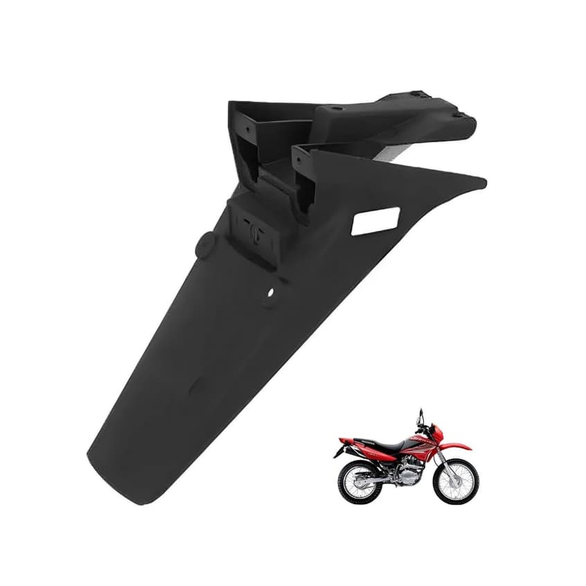 Paralama Traseiro Suporte Placa NXR125 BROS150 XR250 Tornado
