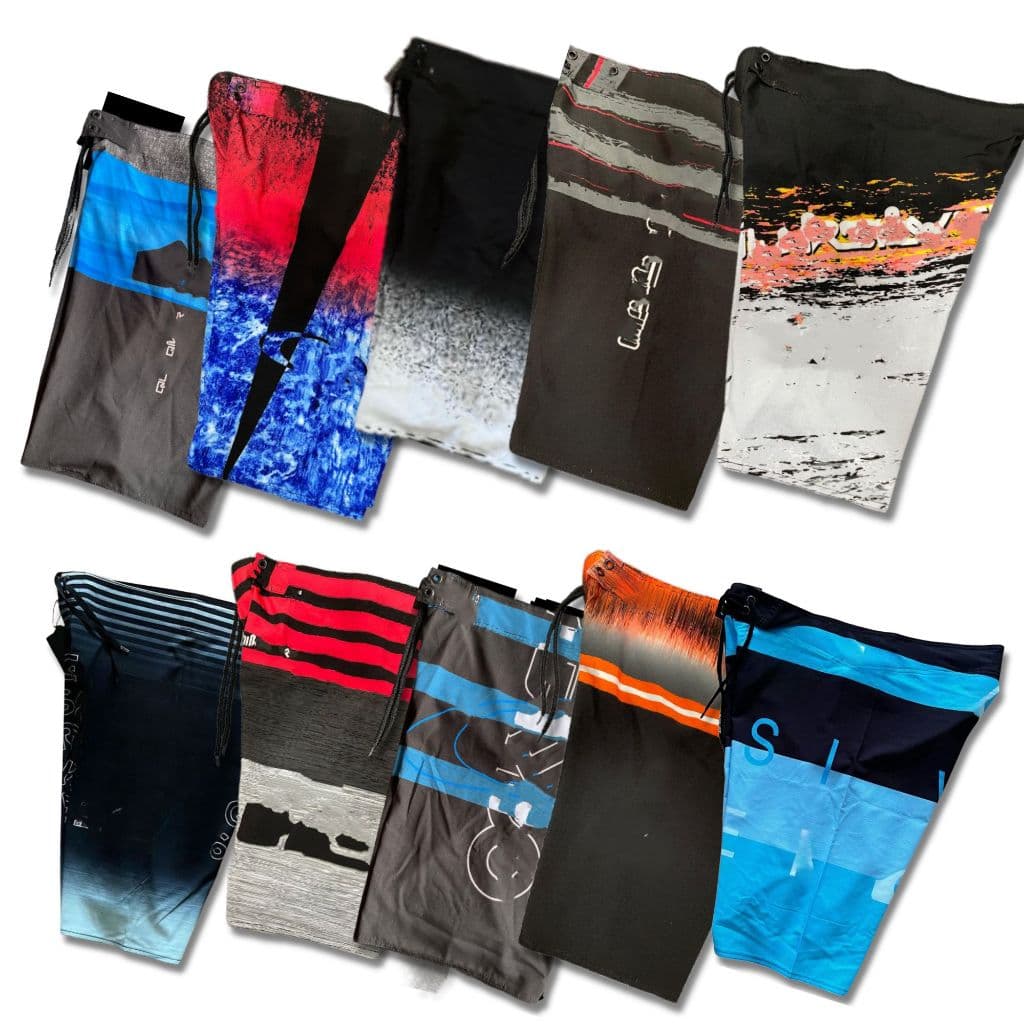 kit 10 bermudas elastano estampada \secagem rápido moda praia