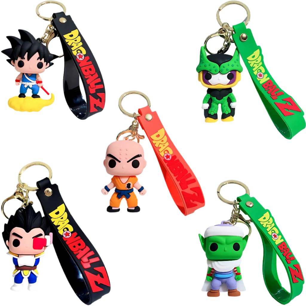 Chaveiro Dragon Ball Z - Escolha Seu Personagem Favorito