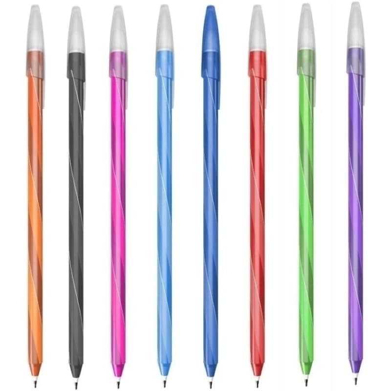 Caneta Esferográfica 0,7mm Spiro Glow Sortidas Unidade - Cis