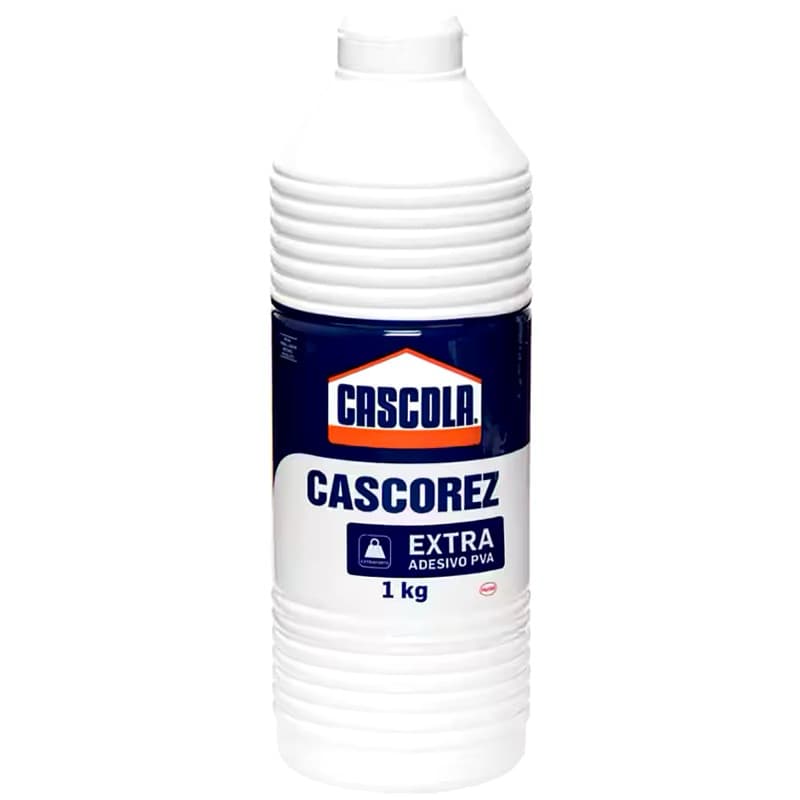 Cola Cascola Extra 1Kg Henkel Original Cola Branca PVA para Madeira e Artesanato