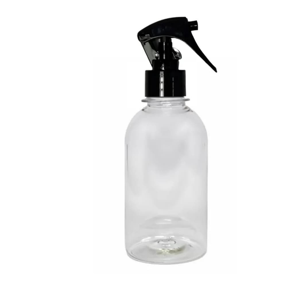 Frasco Pet 250ml Borrifador Multiuso com Valvula Mini Gatilho Spray 1Und