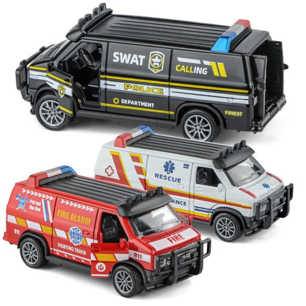 carrinho de metal van furgão abre porta linha premiun escala 1/64