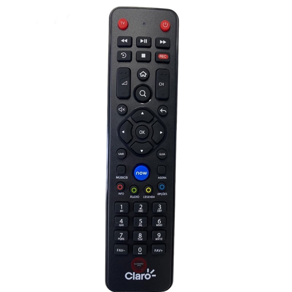 Controle compativel com todos os receptores net e claro
