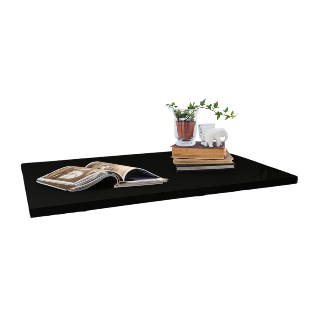 Tampo Retangular 50cm Em Madeira MDF Redondo Mesa Mesinha Apoio Lateral Canto