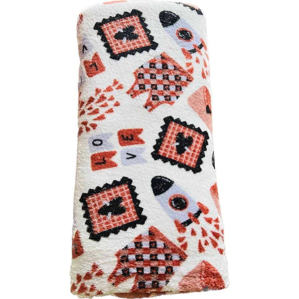 Manta Padrão Microfibra Estampada Toque Macio - Diversas Estampas