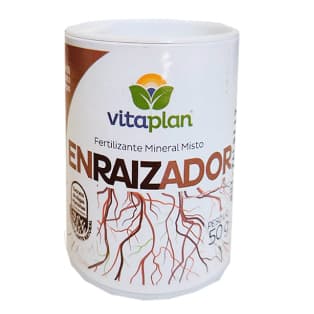 Fertilizante Adubo em Pastilhas Enraizador NPK + Extrato de Algas 50g - Mineral Misto Vitaplan