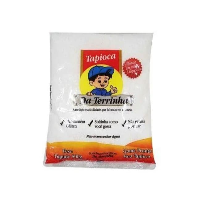 Goma Pronta para Tapioca - Da Terrinha - 500g