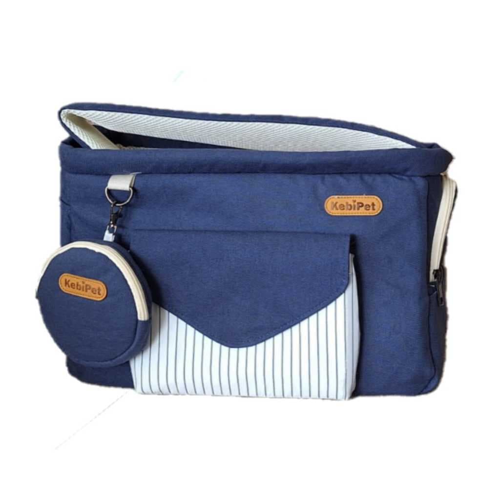 Bolsa e cama de transporte para cachorro gato pet com bolso e confortável resistente lavável premium