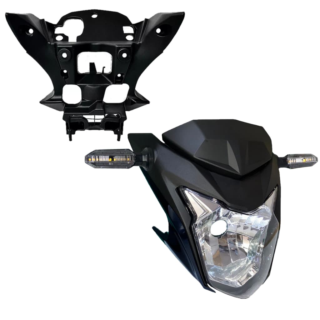 Frente Farol Completa Aranha Pisca Twister Cb250f Ano 2016 A 2022