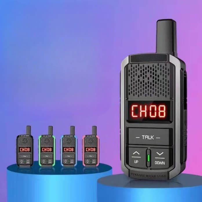 Kit 3 Intercomunicador Bidirecional E8 3w Radio 400