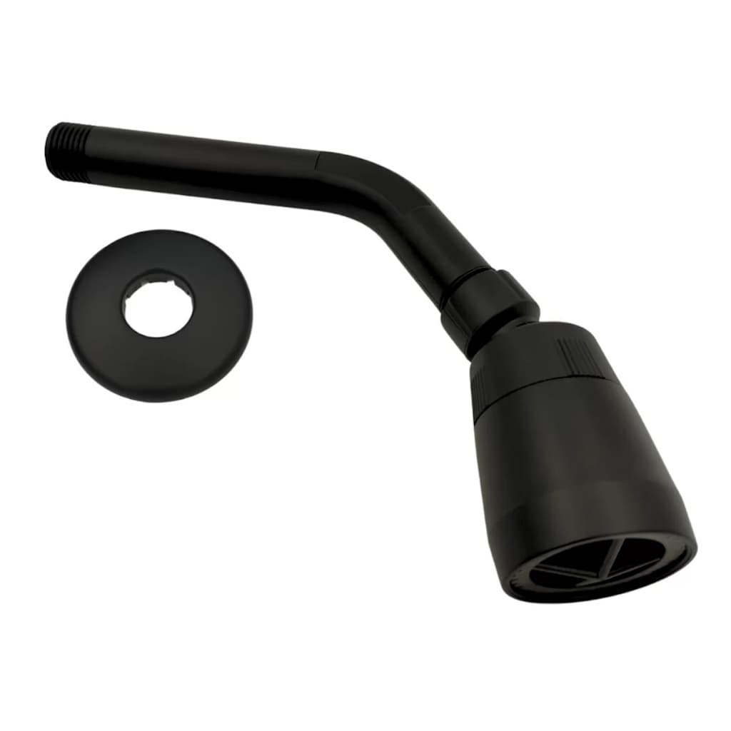 Chuveiro Ducha Ajustável Agua Fria ABS Preto