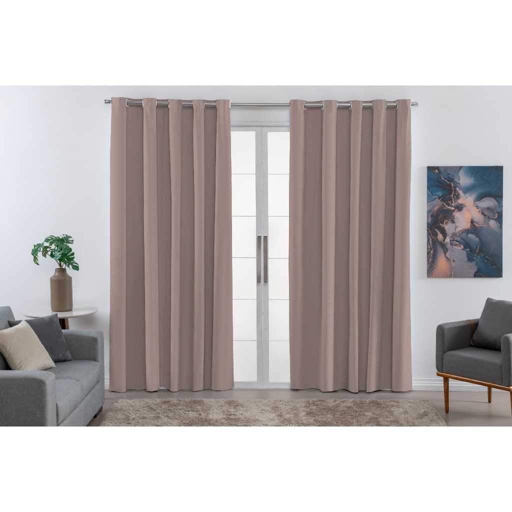 Cortina Blackout PVC 2,00M x 1,30M Sala e cozinha varias Cores