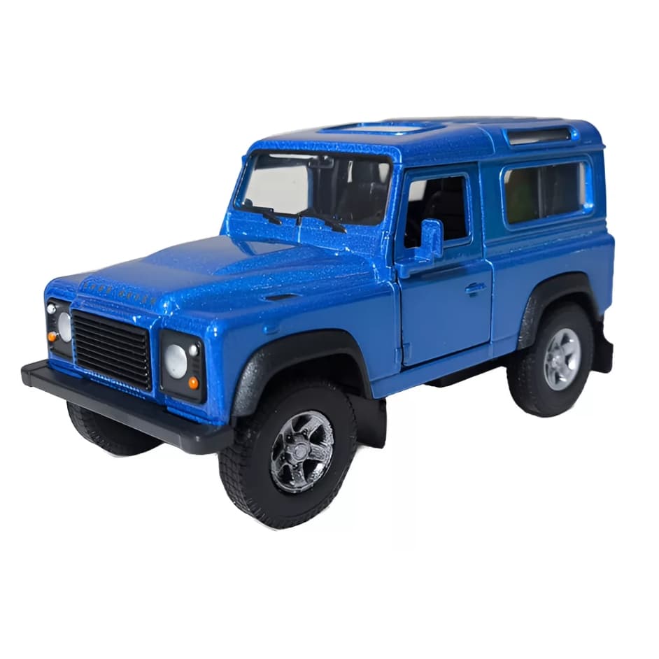 Miniatura carrinho LAND ROVER DEFENDER welly 1/34 em metal original