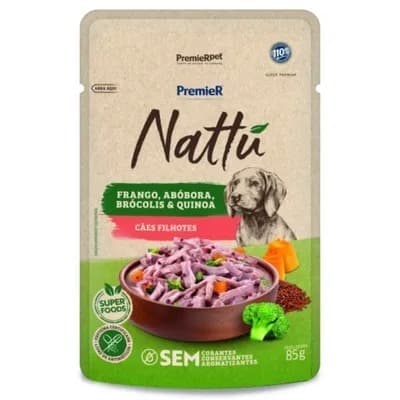 Sache Para Cães Nattu - 85Gr