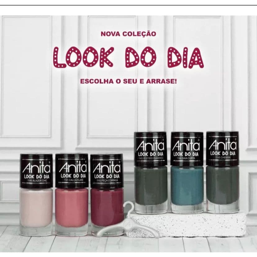 Kit 6 Esmaltes Anita Coleção Look do Dia (Edição Limitada)