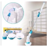 Espanador Elétrico Spin Duster Escova De Limpeza Ajustável Doméstica Vassoura Elétrica