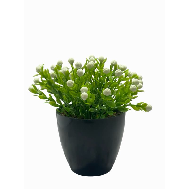 Vaso Decorativo com Planta Artificial - Unidade