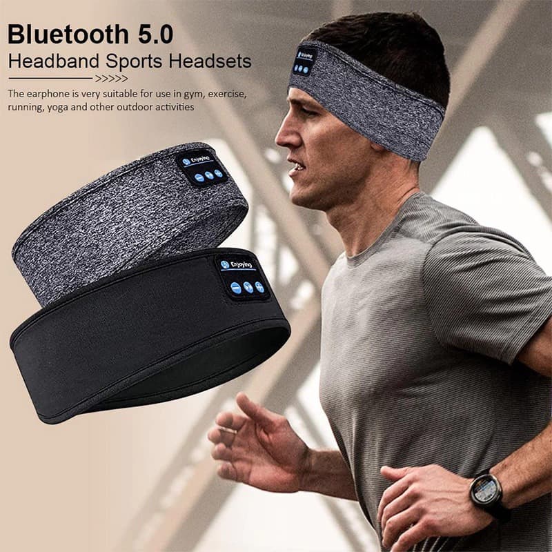 Bandana Bluetooth Esportiva Máscara de Olhos Dormindo Fones De Ouvido Bluetooth sem fio