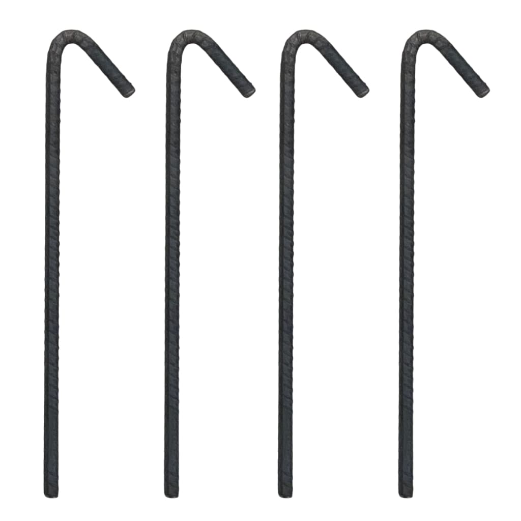 ESTACAS BARRACA CAMPING KIT 10 UNIDADES REFORÇADA 8MM - SPAK PARA BARRACAS GAZEBOS BEACH TENIS