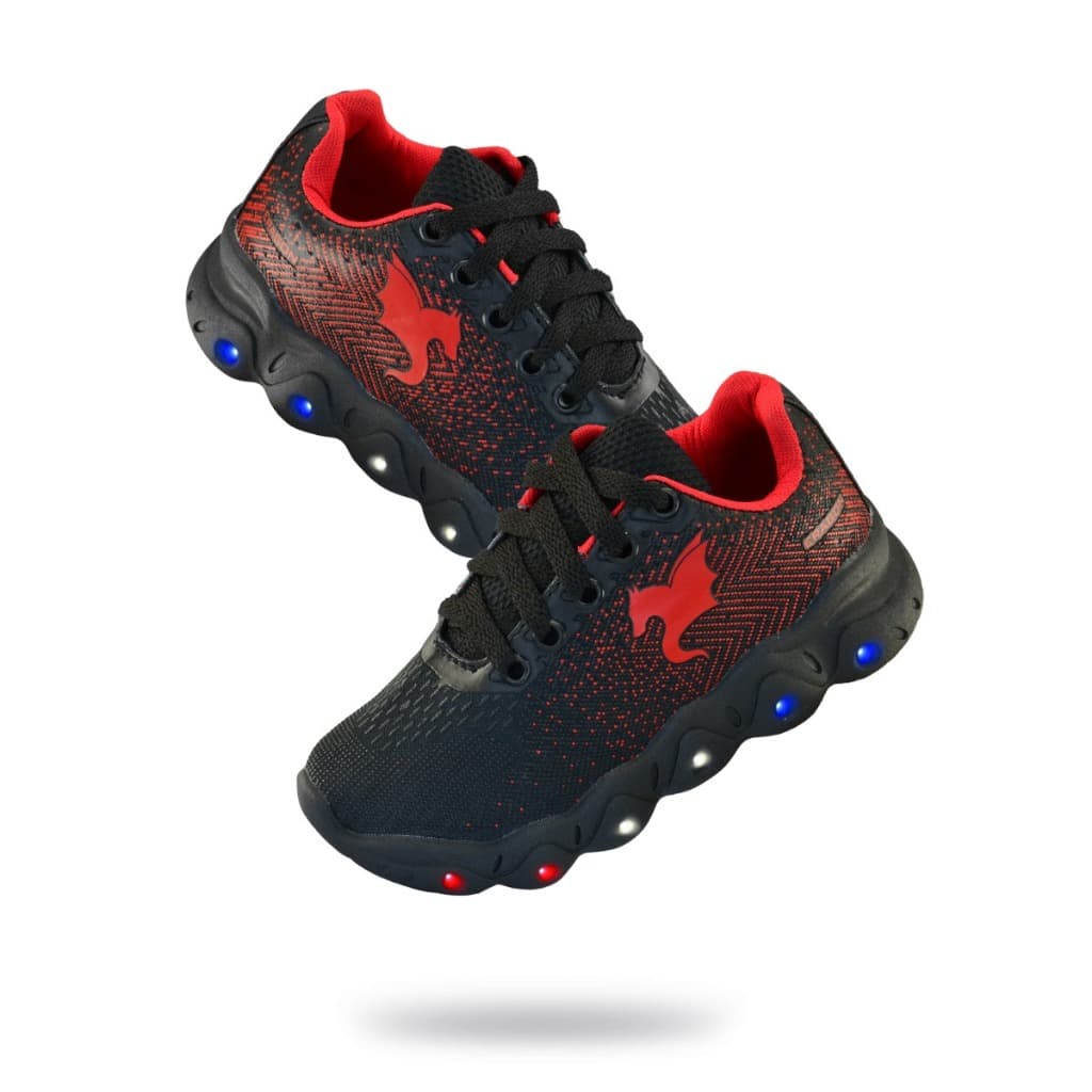 tênis infantil led candy masculino escolar