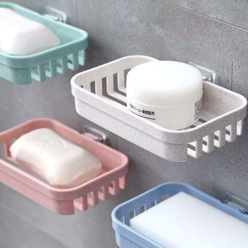 SABONETEIRA DE PAREDE SEM FURO /Suporte/Saboneteira Auto-Adesivo Para Parede/Banheiro/Toalhete cozinha área de serviço