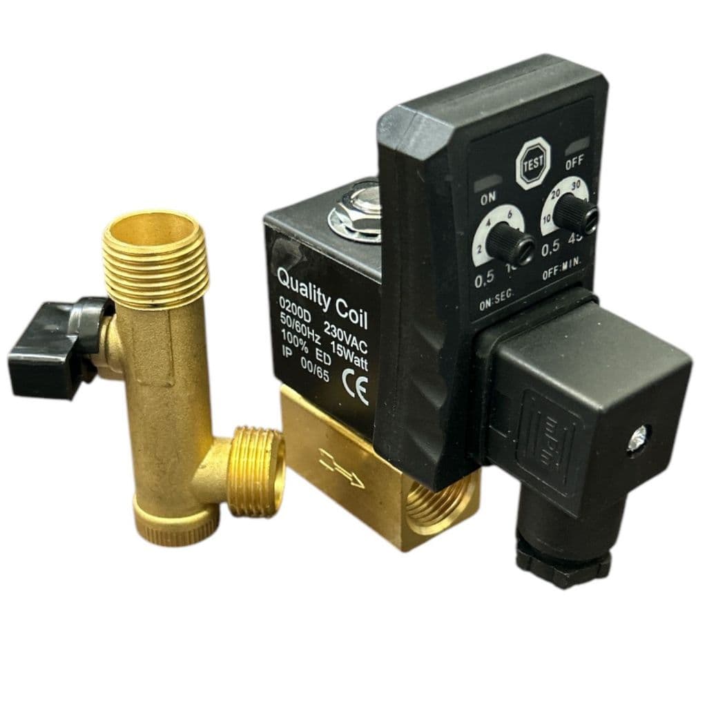 Purgador Eletrônico 220v Dreno Automático P/ Compressor 1/2