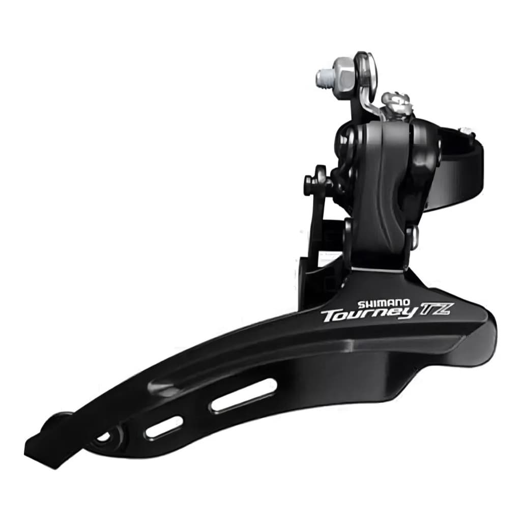 Cambio Dianteiro Shimano Tourney Fd-tz510 3v Down Swing cabo puxa p/baixo
