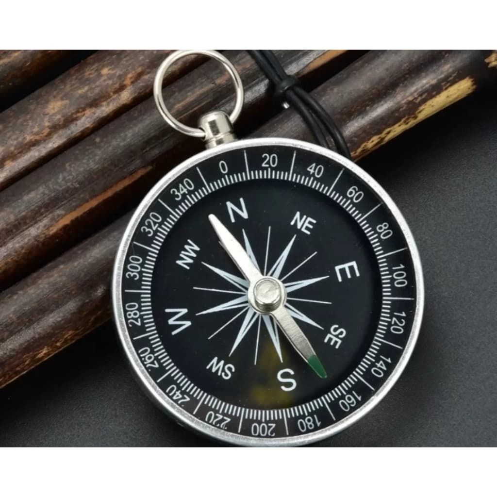 5 Bússola Metal Alta Precisão Original 40mm Portátil e Bolso