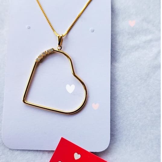 COLAR CORDÃO CORRENTE DOURADO FEMININO FOLHEADO A OURO 18 K DOURADO SEMIJOIA  PREMIUM