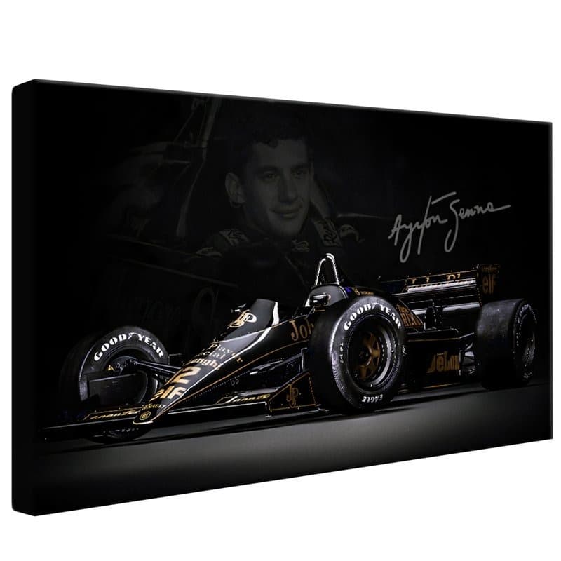 Quadro Decorativo Ayrton Senna full hd 40x60 cm