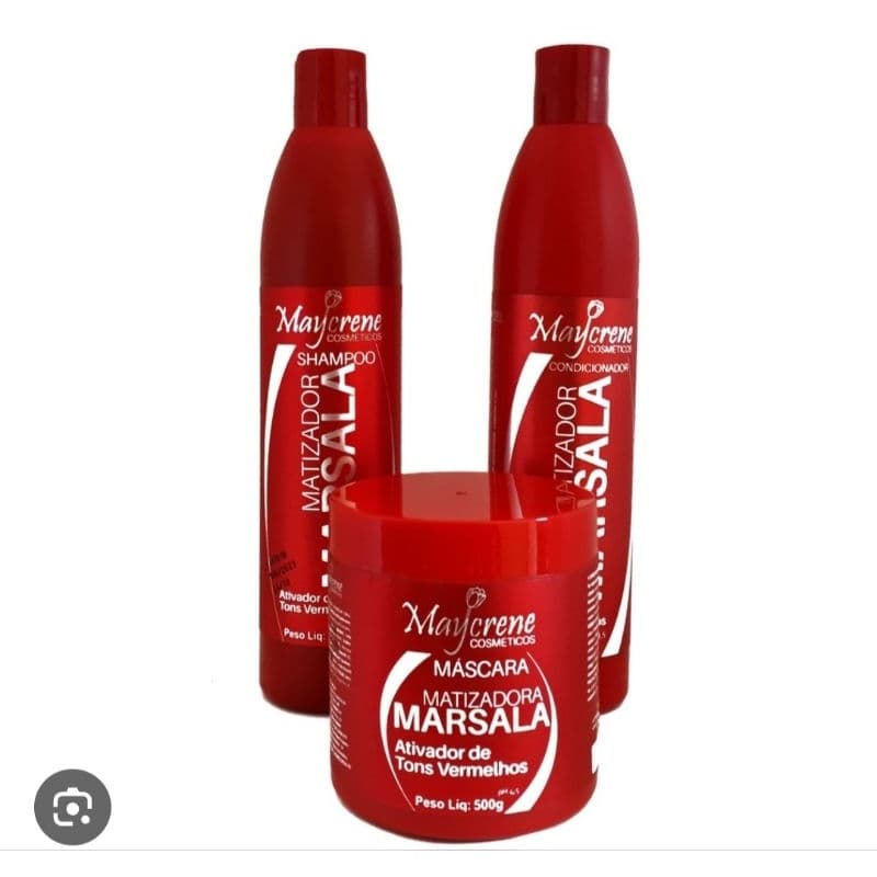 kit matizador marsala Mycrene