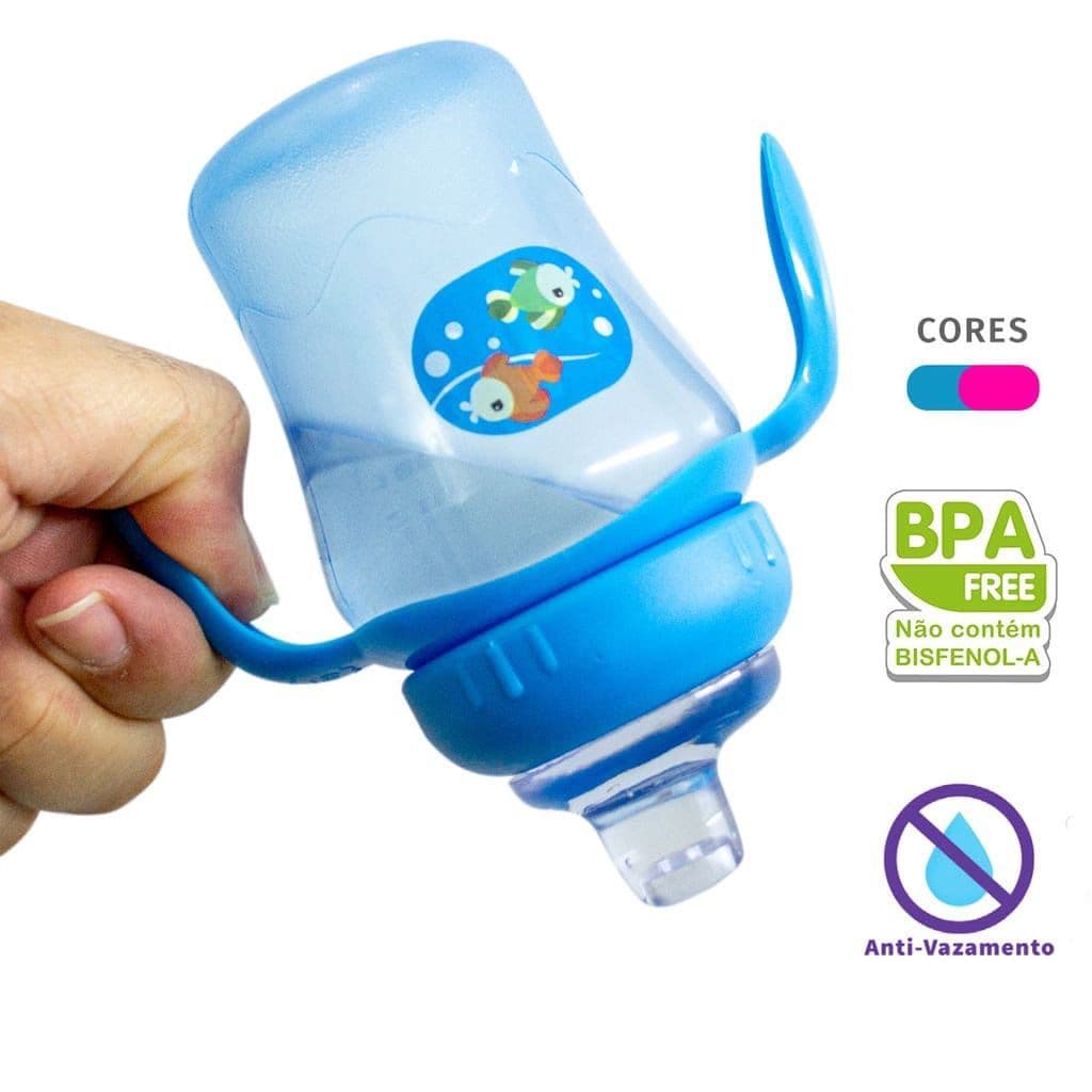 Copinho com Bico Silicone Para Bebê