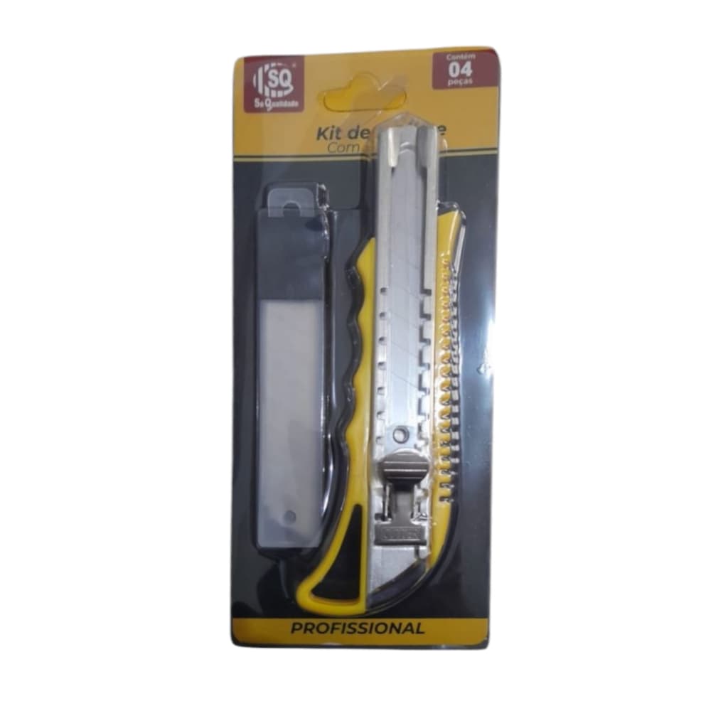 ESTILETE PROFISSIONAL KIT ESTILETE COM 3 LAMINAS