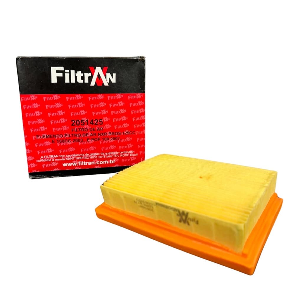Filtro de Ar - FILTRAN NXR Bros CG 125/150 POP 100