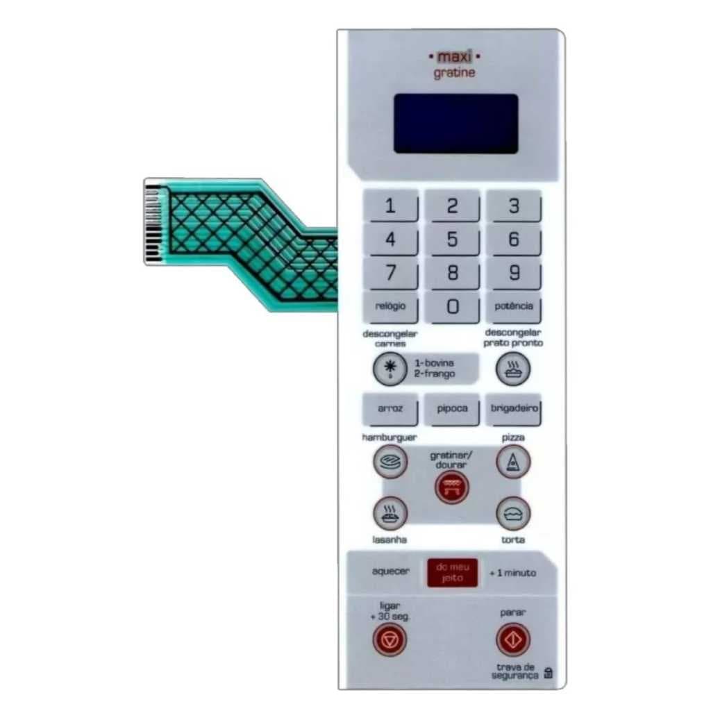 MEMBRANA TECLADO BRASTEMP BMG 35 AB MAXI GRATINE