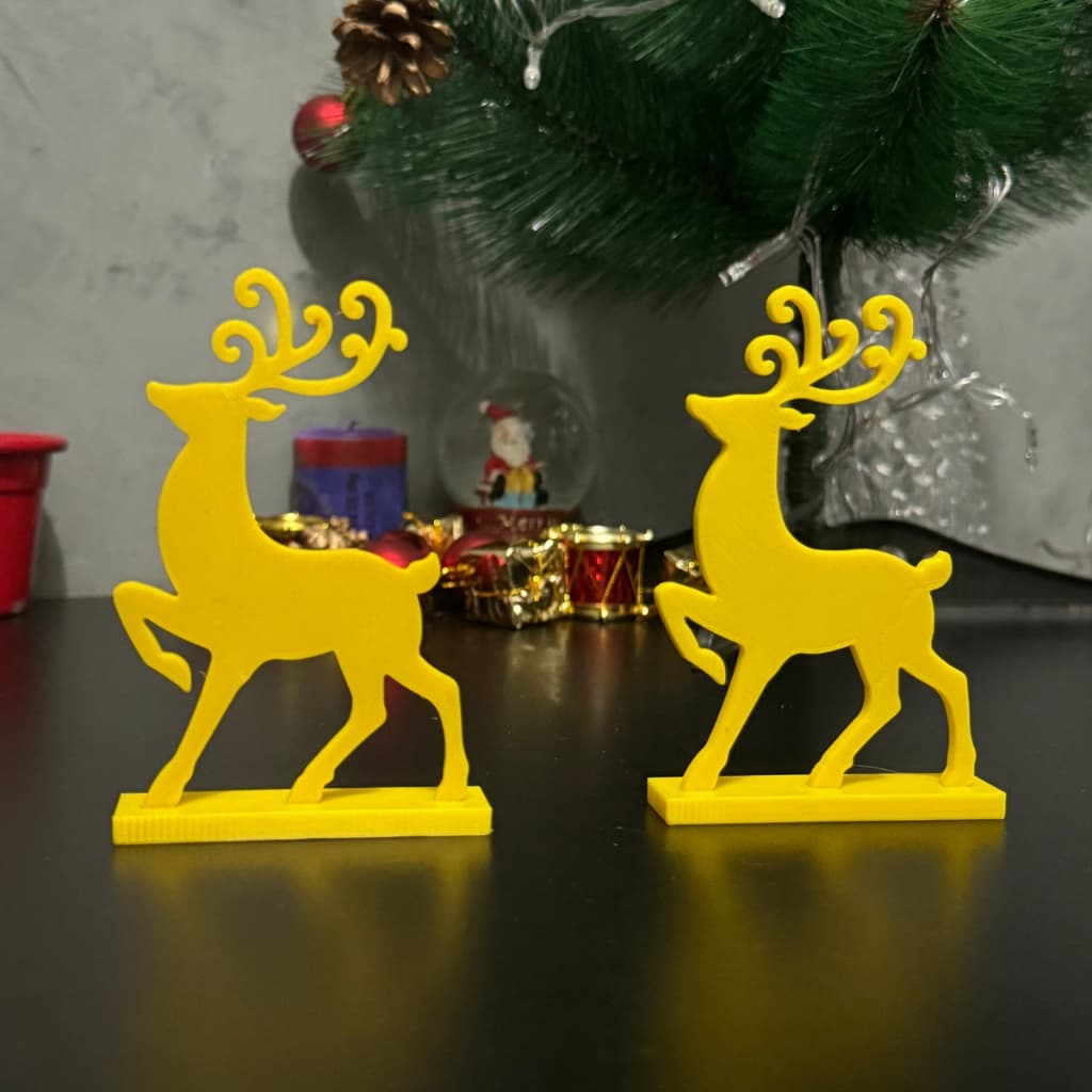 Kit com 2 Renas Para decoração de natal, Enfeite de natal Lembrancinha