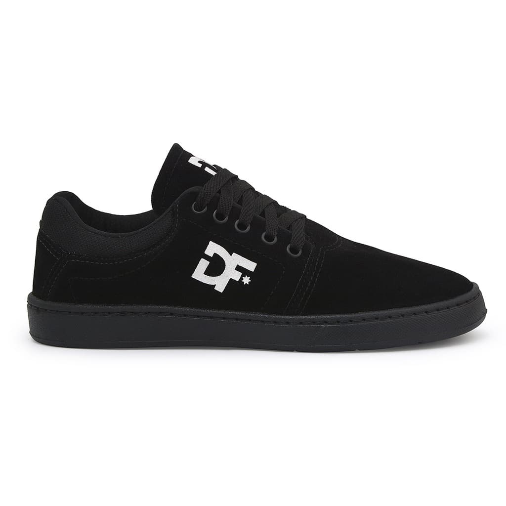 Tenis Preto Masculino DF Casual Skate Urbano Leve e Macio