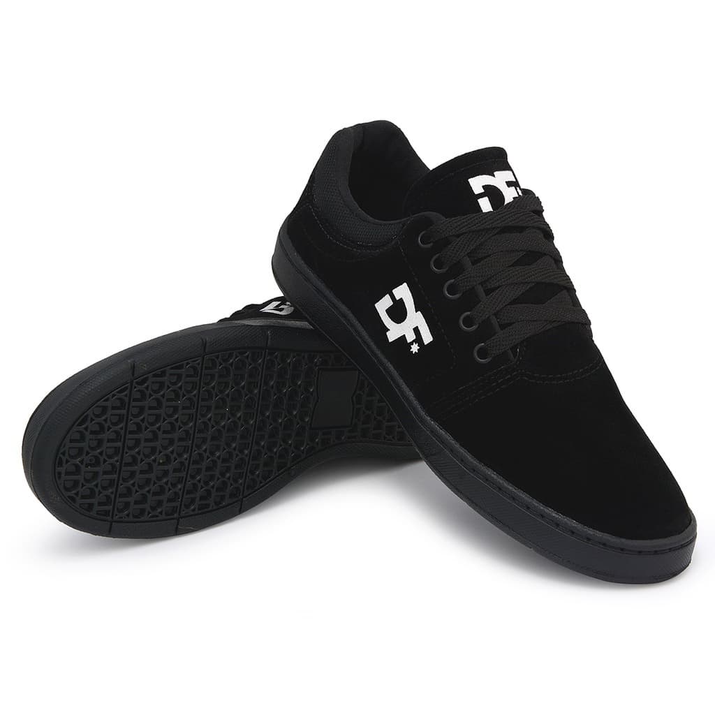 Tenis Skatista Masculino DF Preto Oferta Exclusiva