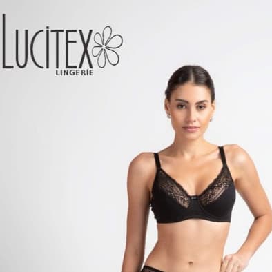 SOUTIEN ARO ALGODÃO GARDÊNIA LUCITEX SUTIÃ SEM BOJO COTTON CONFORTÁVEL SUTIA DE RENDA