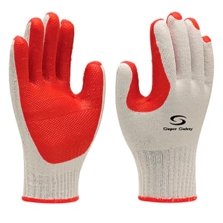 Luva Rubber Látex Vulcanizada, Super Safety, CA 34370