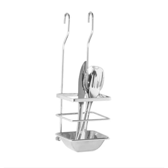 PORTA TALHERES CROM C/TIJELA INOX 100X370X110MM 2041