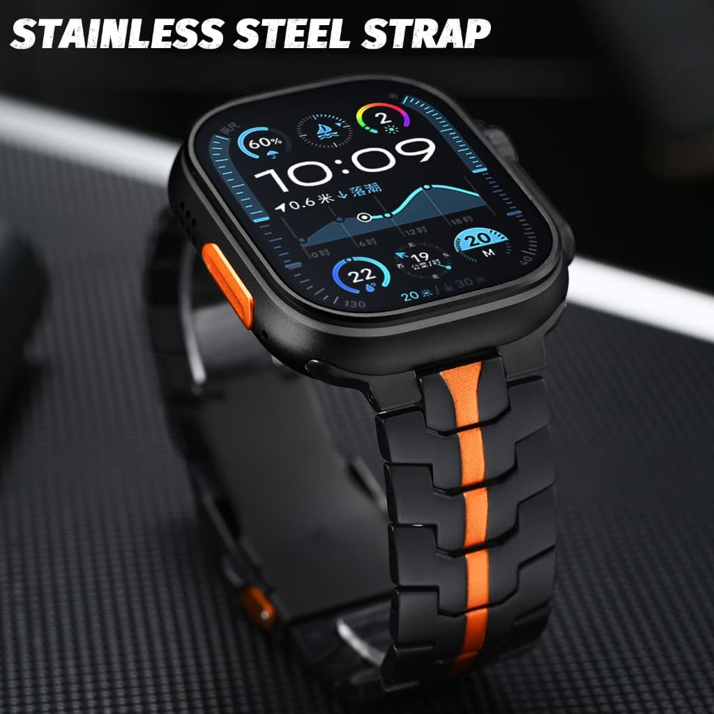 iWatch Ultra for Séries Steel Version Sport Strap Titanium, Smartwatch Relógio Inteligente.