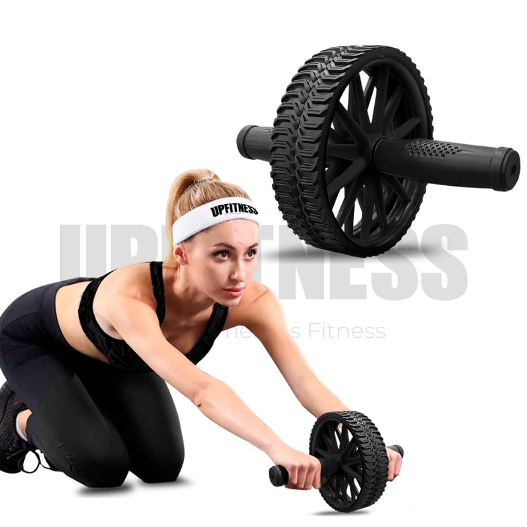 Roda Abdominal Rolo Aparelho Abdomên Lombar Treino Funcional Para Exercício Fitness