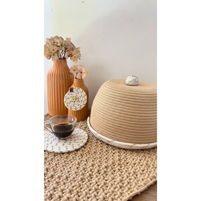Decoração/Porta panetone/cestaria