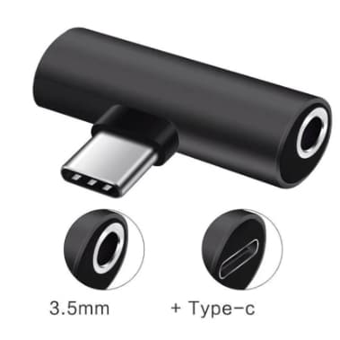 LT-BLUE ADAPTADOR TYPE-C PARA TYPE-C E P2(3.5MM) IT-BLUE  LE-5586