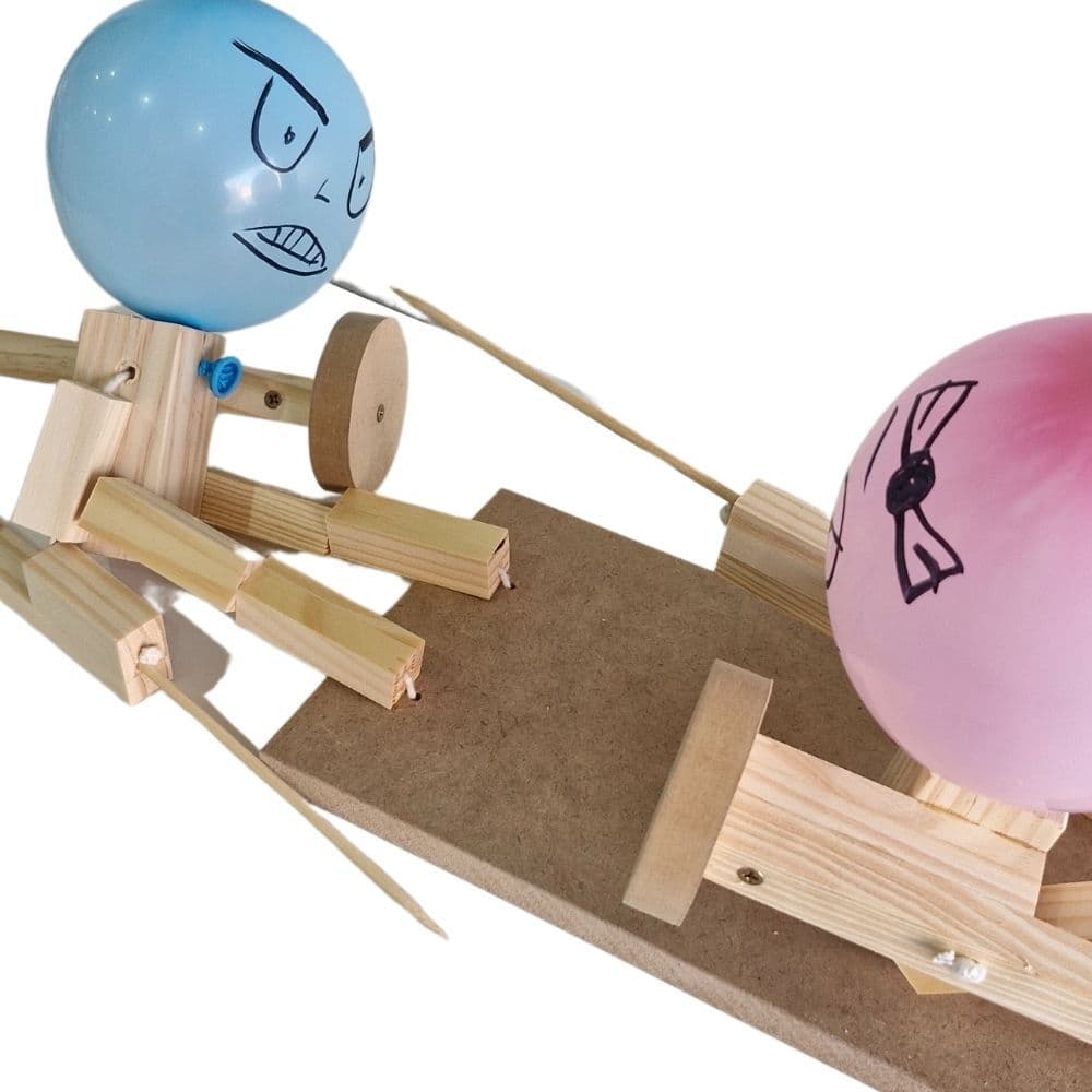 Bonecos de batalha cabeça de balão diversão garantida Natal