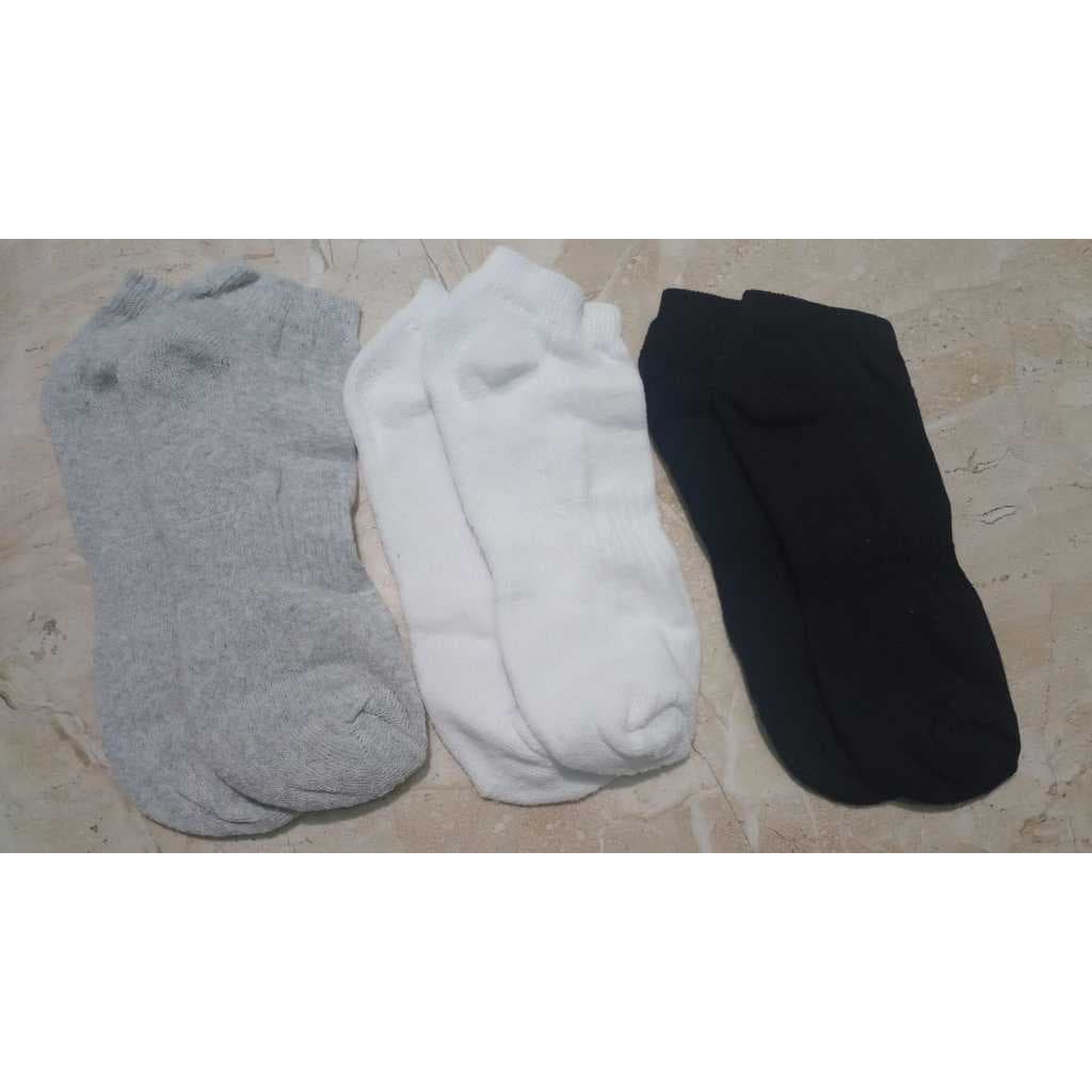 Kit 3 Pares Meias Femininas / Unisex Soquetes