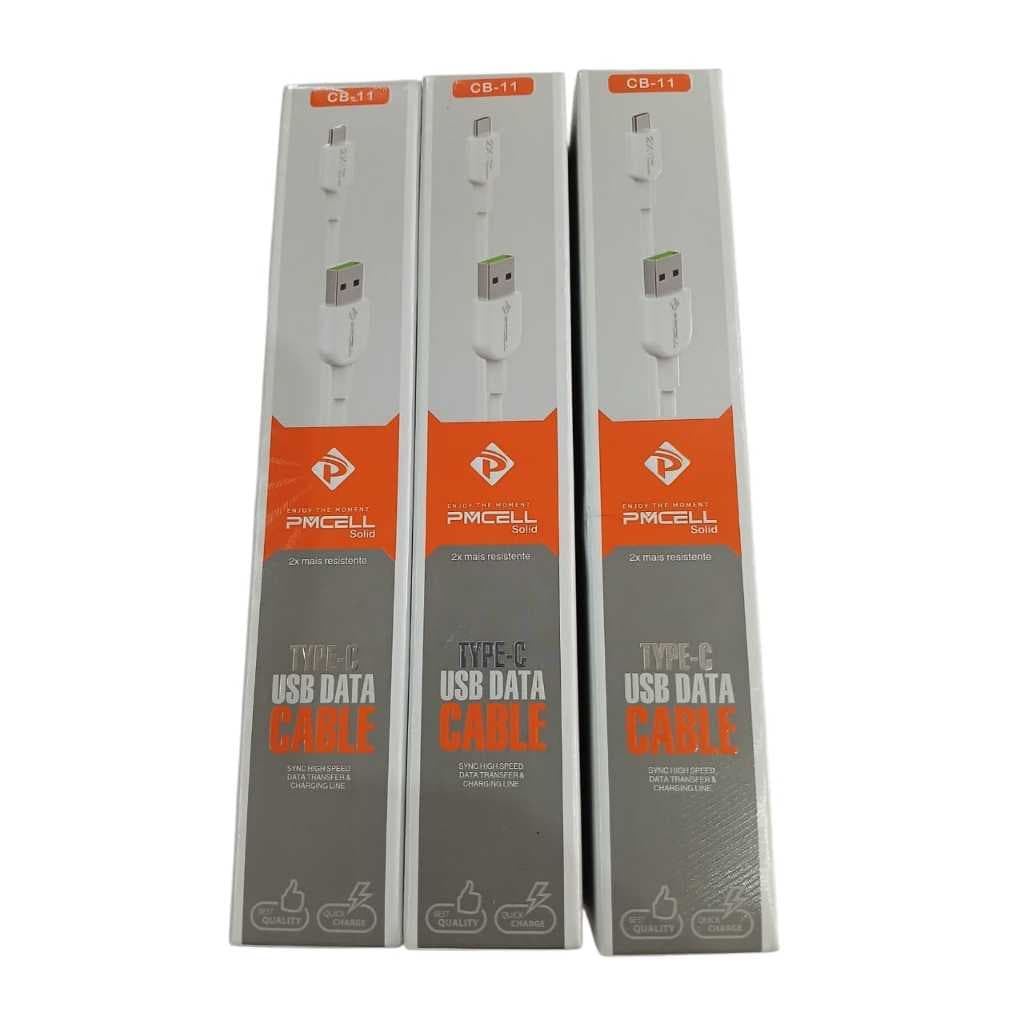 Cabo carregador turbo tipo C android ultra resistente